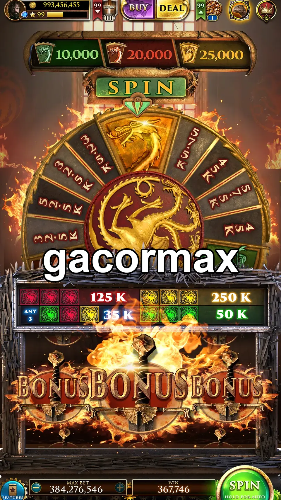 gacormax Tangkapan Layar Resmi APK